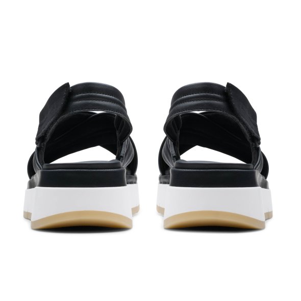 Clarks Γυναικεία Πλατφόρμα Tuscan Cross 26182233 Μαύρο