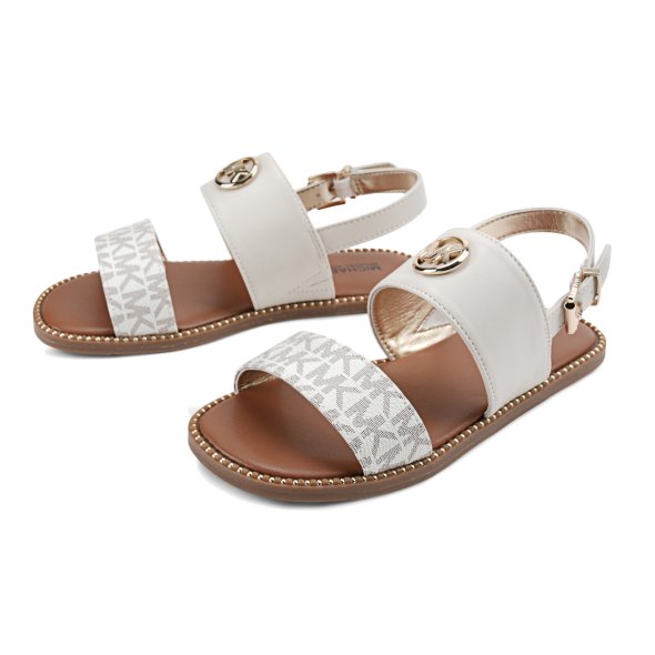 Michael Kors Παιδικό Πέδιλο Jagger Maxson MK02050256 Vanilla