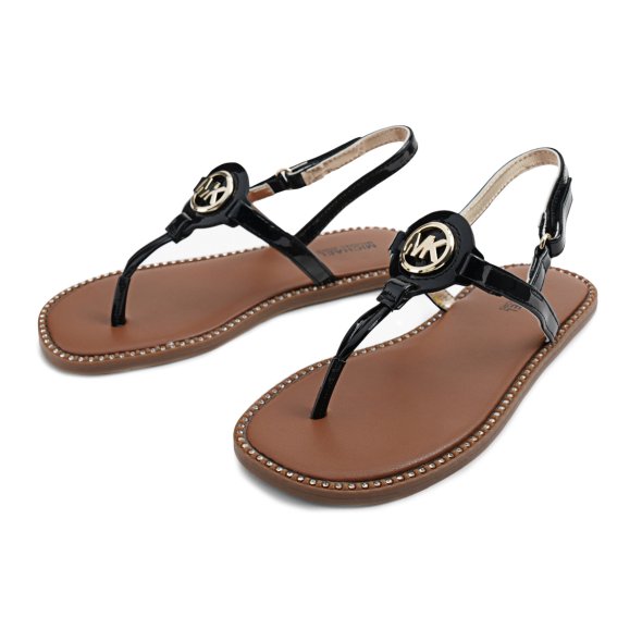 Michael Kors Παιδικό Πέδιλο Jagger Riley MK01394001 Μαύρο
