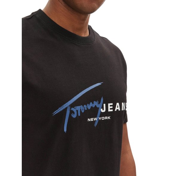 Tommy Hilfiger Ανδρικό T-Shirt DM0DM20817 BDS Μαύρο