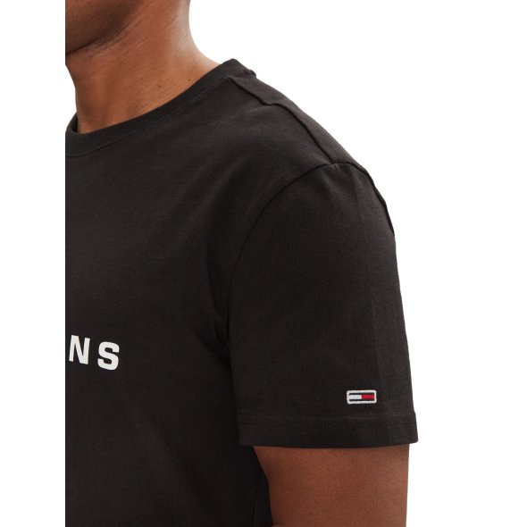 Tommy Hilfiger Ανδρικό T-Shirt DM0DM20817 BDS Μαύρο