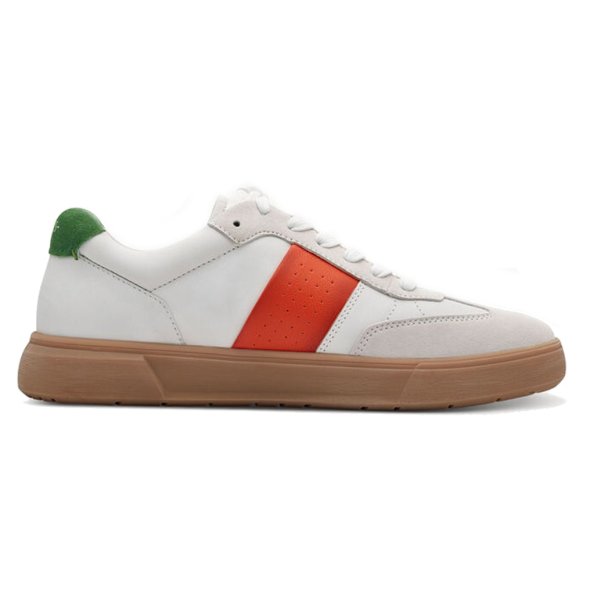 Tamaris Ανδρικό Δερμάτινο Sneaker 1-13608-44 160 White/Orange