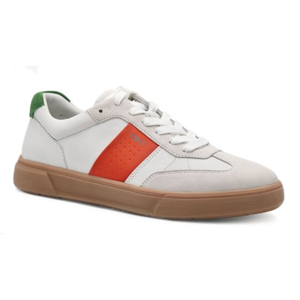 Tamaris Ανδρικό Δερμάτινο Sneaker 1-13608-44 160 White/Orange