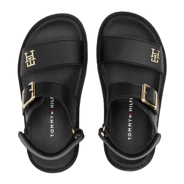 Tommy Hilfiger Flat Πέδιλο T3A2-33785-0326 999 Μαύρο