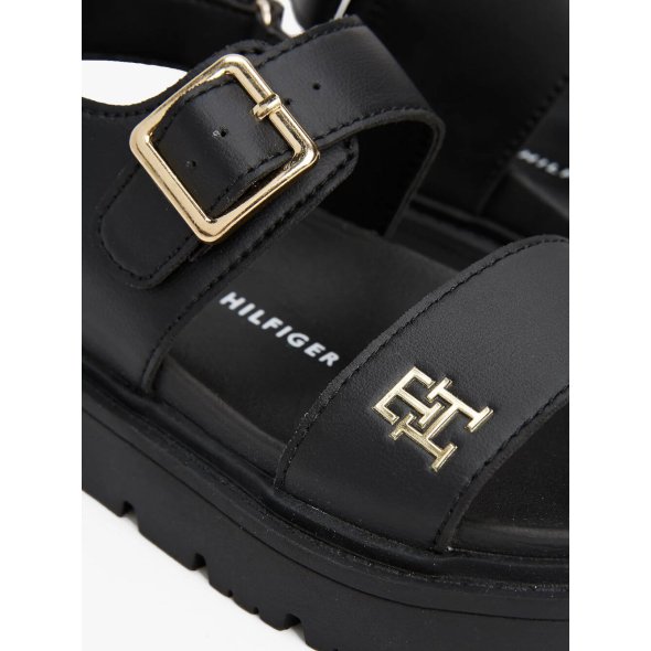 Tommy Hilfiger Flat Πέδιλο T3A2-33785-0326 999 Μαύρο