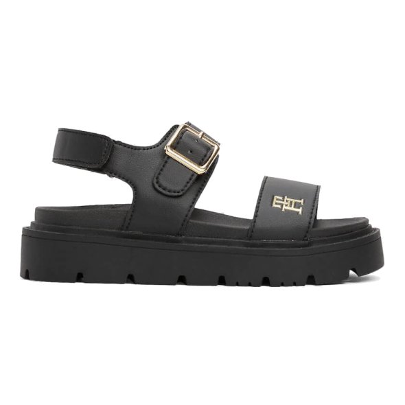 Tommy Hilfiger Flat Πέδιλο T3A2-33785-0326 999 Μαύρο