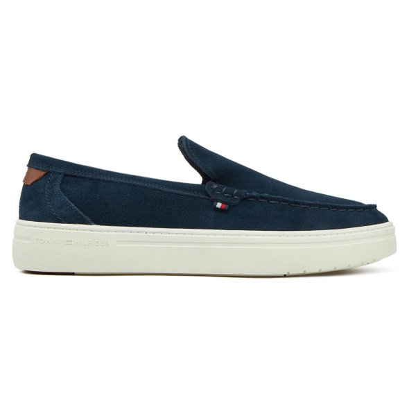 Tommy Hilfiger Modern Light Hybrid Suede Loafer FM0FM05354 DW5 Μπλε