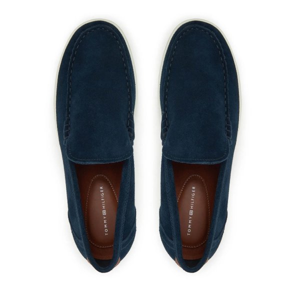 Tommy Hilfiger Modern Light Hybrid Suede Loafer FM0FM05354 DW5 Μπλε