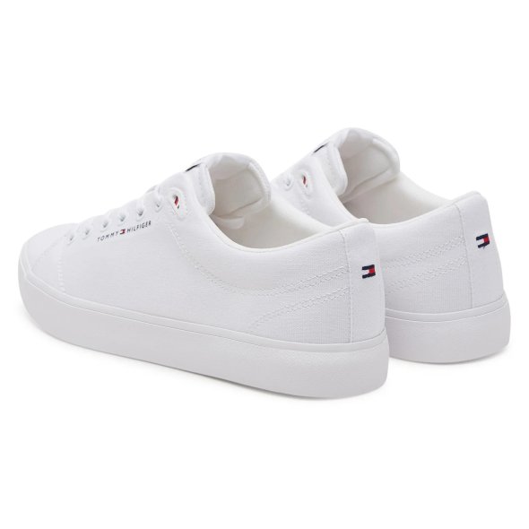 Tommy Hilfiger Ανδρικό Υφασμάτινο Sneaker FM0FM05396 YBS Λευκό