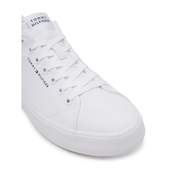 Tommy Hilfiger Ανδρικό Υφασμάτινο Sneaker FM0FM05396 YBS Λευκό