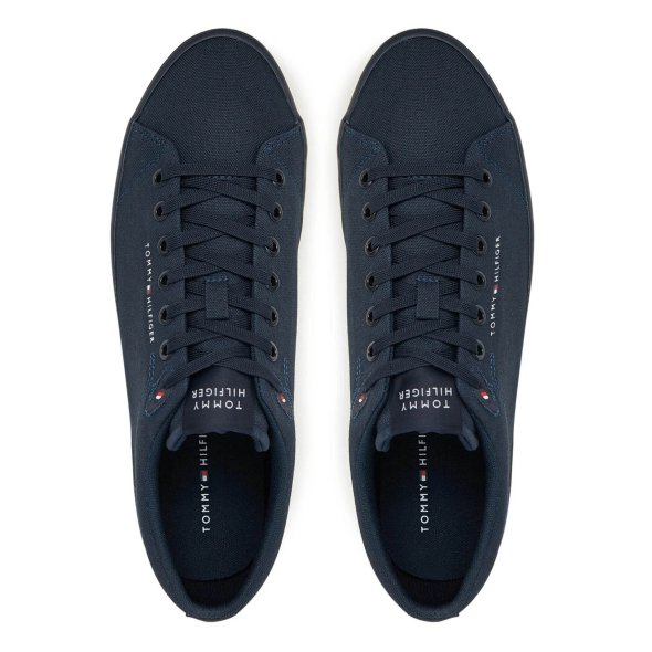 Tommy Hilfiger Ανδρικό Υφασμάτινο Sneaker FM0FM05396 DW5 Μπλε