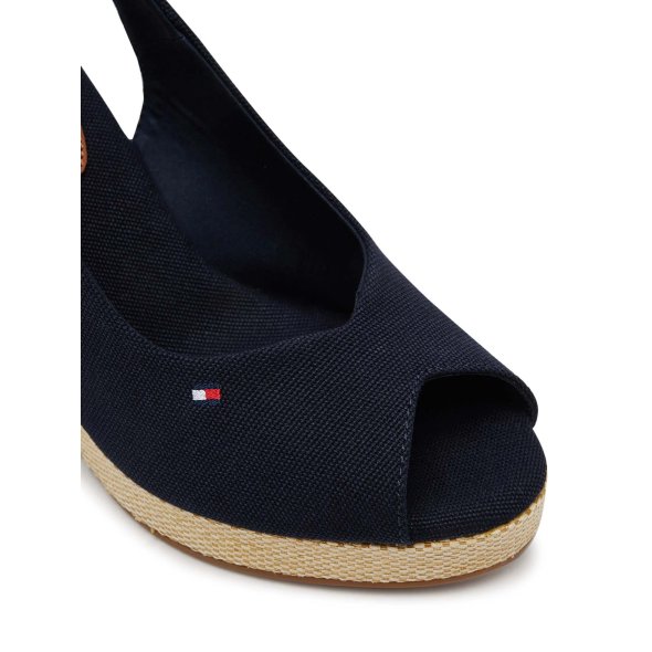 Tommy Hilfiger Flag High Wedge Espadrille FW0FW08597 DW6 Μπλε