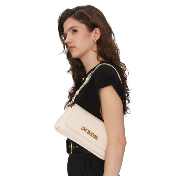 LOVE MOSCHINO Γυναικεία Τσάντα JC4058PP1MLO0110 Εκρού
