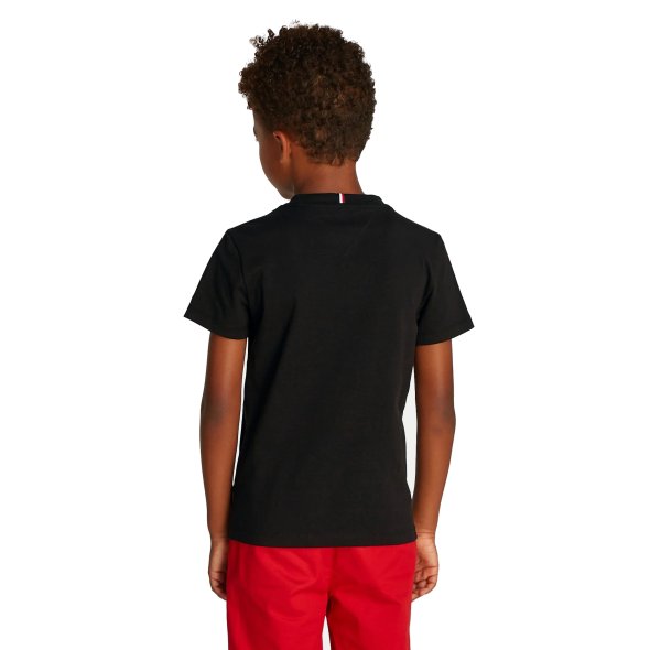 Tommy Hilfiger Παιδικό T-Shirt Για Αγόρια KB0KB09538 BDS Μαύρο