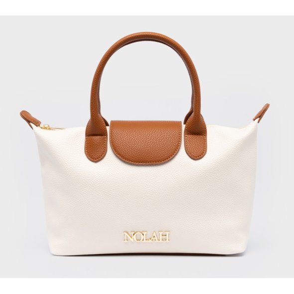 Nolah Τσάντα ώμου & χιαστί Capuccine Small Ivory/Brown