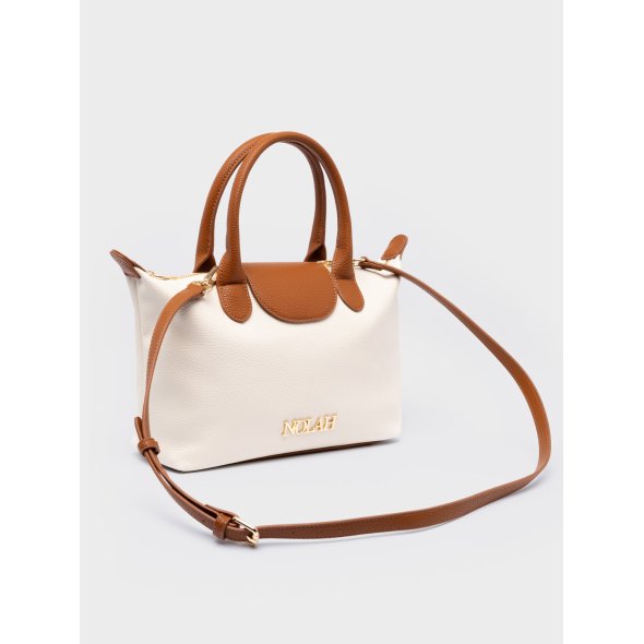 Nolah Τσάντα ώμου & χιαστί Capuccine Small Ivory/Brown