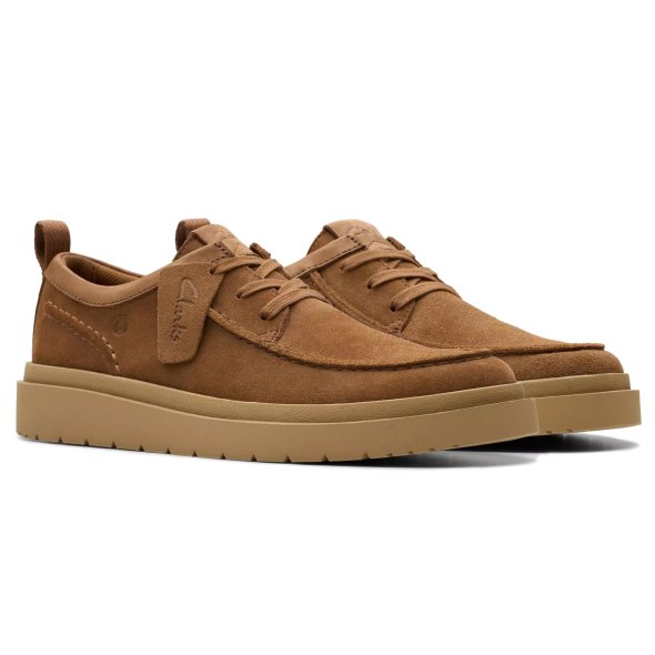 Clarks Polden Moc 26180865 Cola Suede