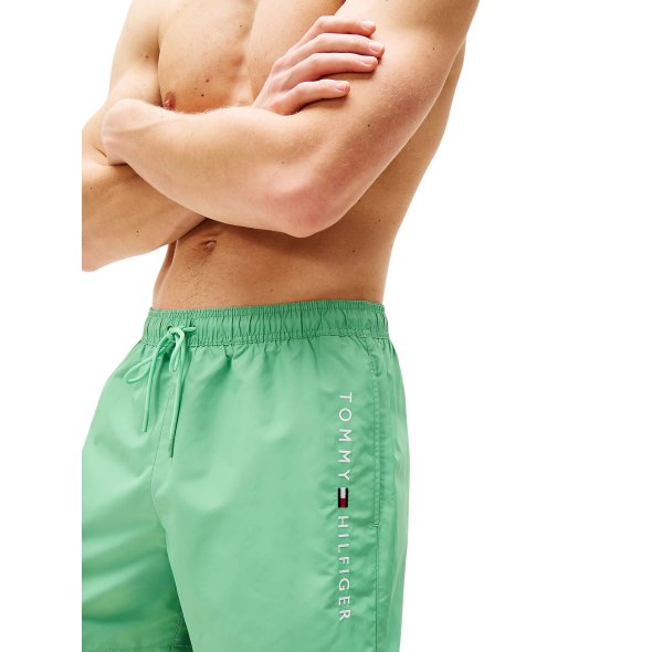 Tommy Hilfiger Ανδρικό Μαγιό UM0UM03258 L3J Πράσινο