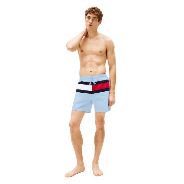 Tommy Hilfiger Ανδρικό Μαγιό DM0DM03474 C3Q Γαλάζιο