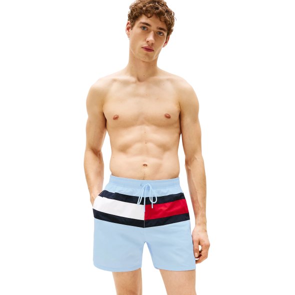 Tommy Hilfiger Ανδρικό Μαγιό DM0DM03474 C3Q Γαλάζιο