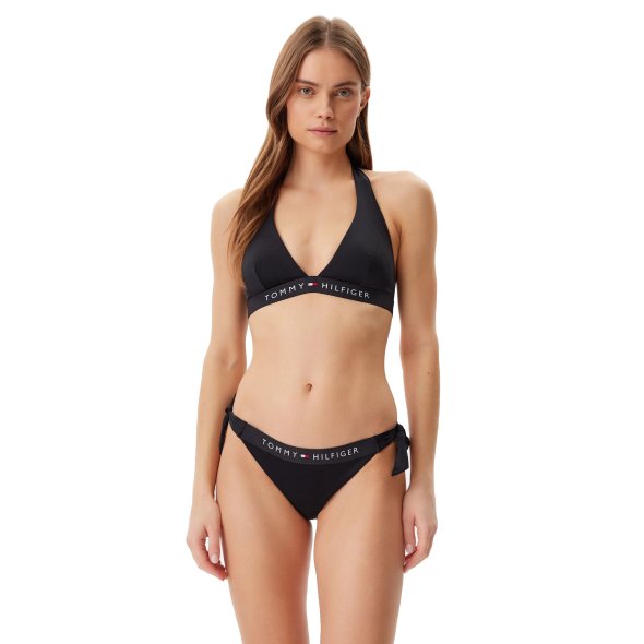 Tommy Hilfiger Μπικίνι πάνω μέρος UW0UW05813 BDS Μαύρο