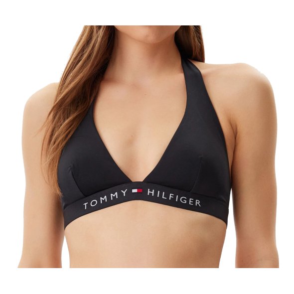 Tommy Hilfiger Μπικίνι πάνω μέρος UW0UW05813 BDS Μαύρο