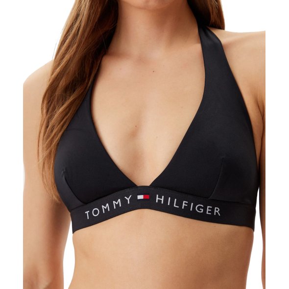 Tommy Hilfiger Μπικίνι πάνω μέρος UW0UW05813 BDS Μαύρο