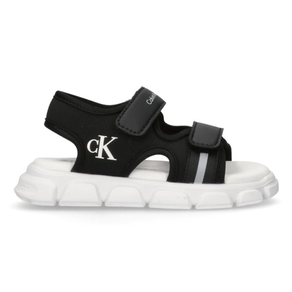Calvin Klein Παιδικό Πέδιλο Για Αγόρια V1B2-83020-1591 999 Μαύρο