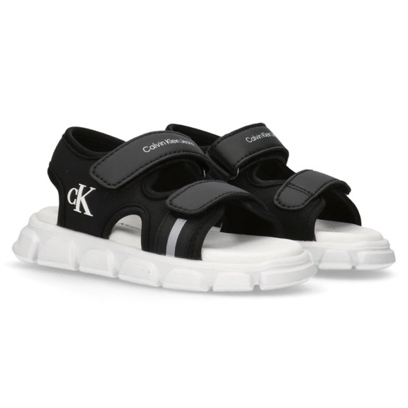 Calvin Klein Παιδικό Πέδιλο Για Αγόρια V1B2-83020-1591 999 Μαύρο