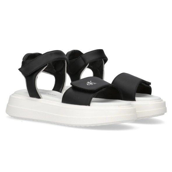 Calvin Klein Platform Sandal V3A2-82047-1013s X323 Μαύρο