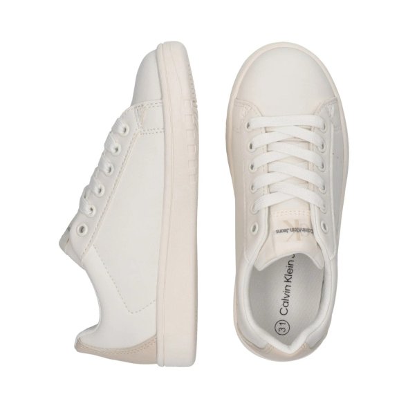 Calvin Klein Sneaker V3X9-82082-1355 A472 Λευκό/Μπεζ