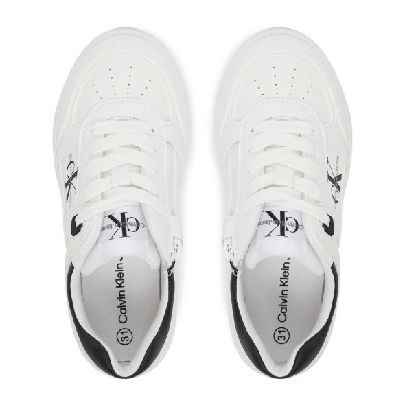 Calvin Klein Παιδικό Sneaker V3X9-82090-1355s Λευκό
