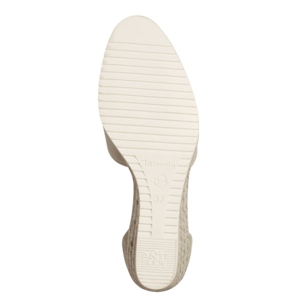 Tamaris Δερμάτινη Πλατφόρμα 1-22309-42 179 Champagne
