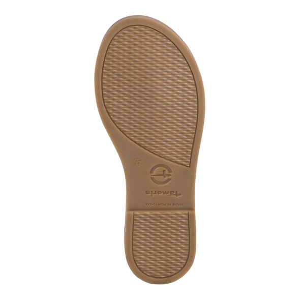 Tamaris Δερμάτινο Flat 1-27105-42 933 Light Gold