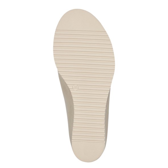 Tamaris Δερμάτινη Πλατφόρμα 1-27200-42 179 Champagne