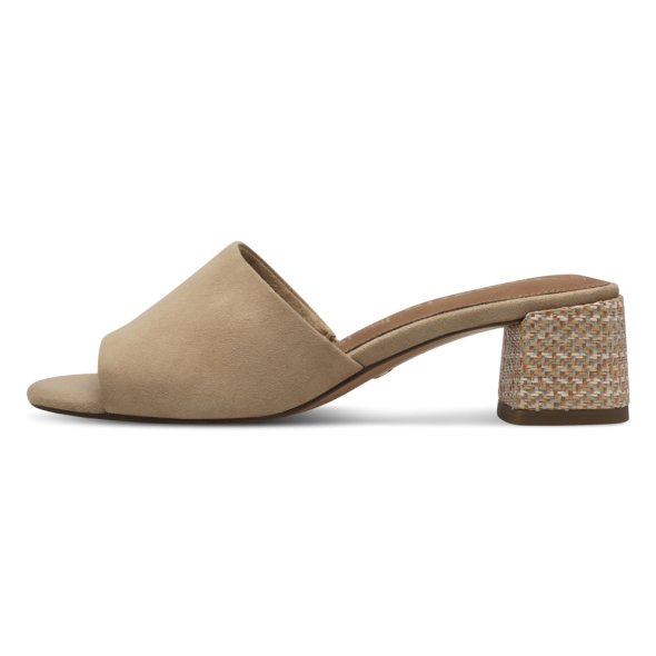Tamaris Δερμάτινο Mule 1-27204-42 436 Tan Suede
