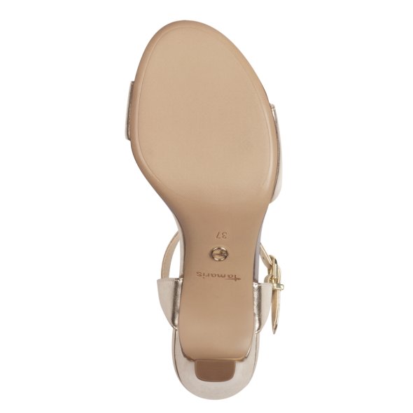 Tamaris Sandal 1-28008-42 933 Light Gold