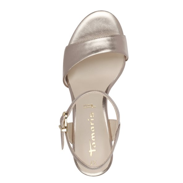 Tamaris Sandal 1-28008-42 933 Light Gold