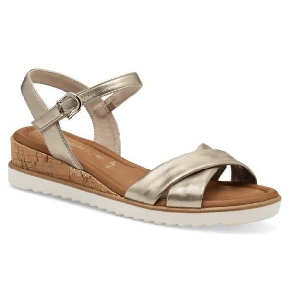 Tamaris Flat Πέδιλο 1-28106-42 933 Light Gold