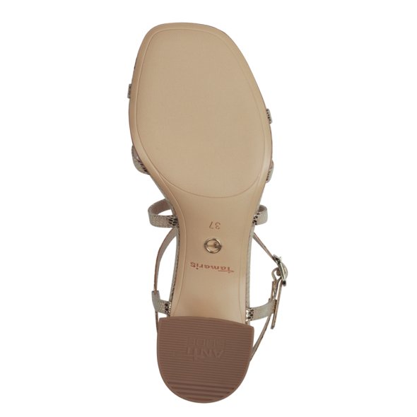 Tamaris Sandal 1-28204-42 968 Gold Struct