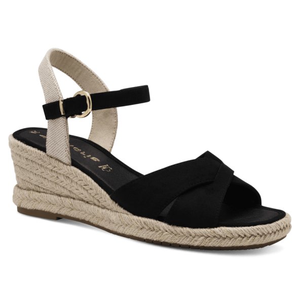 Tamaris Espadrilles 1-28367-42 001 Μαύρο