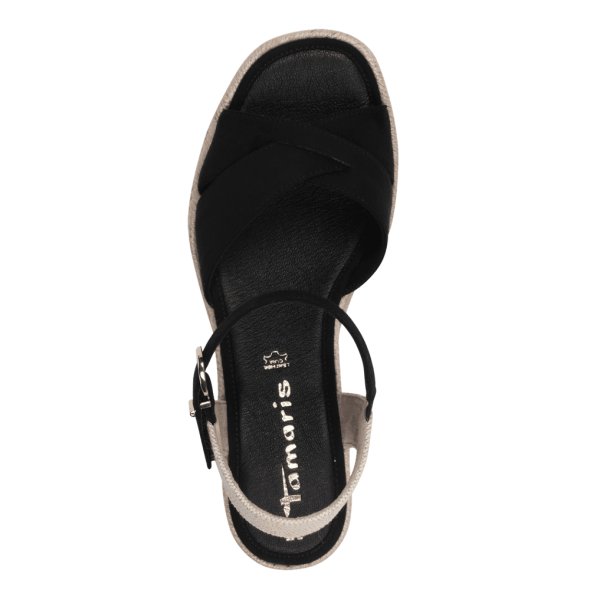 Tamaris Espadrilles 1-28367-42 001 Μαύρο
