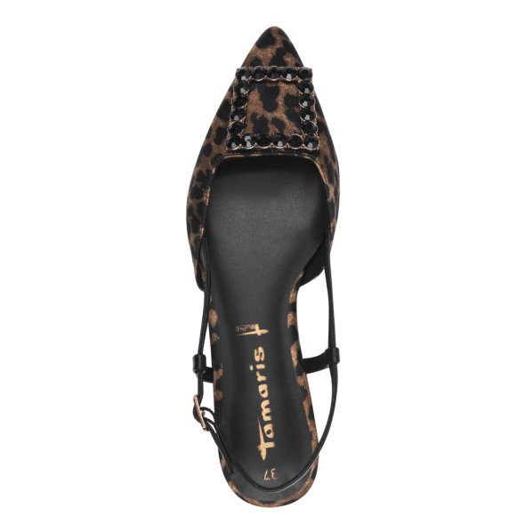 Tamaris Γυναικείο Flat Πέδιλο 1-29403-42 360 Leopard
