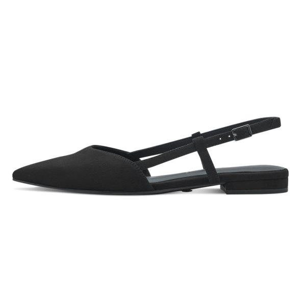 Tamaris Γυναικείο Flat Πέδιλο 1-29404-42 001 Μαύρο