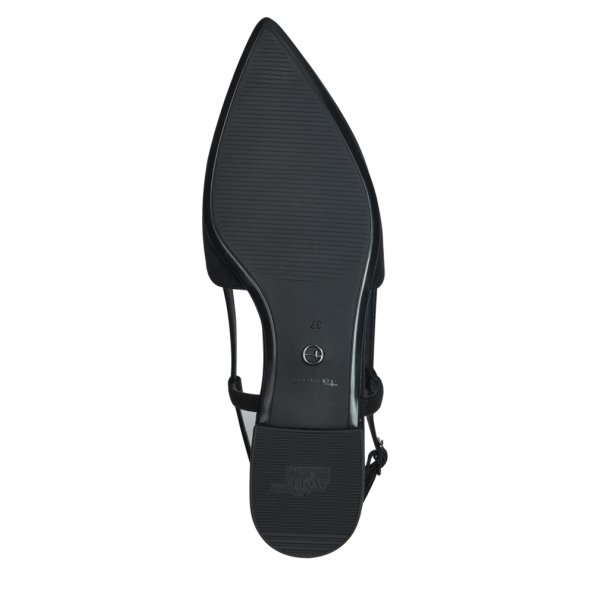Tamaris Γυναικείο Flat Πέδιλο 1-29404-42 001 Μαύρο