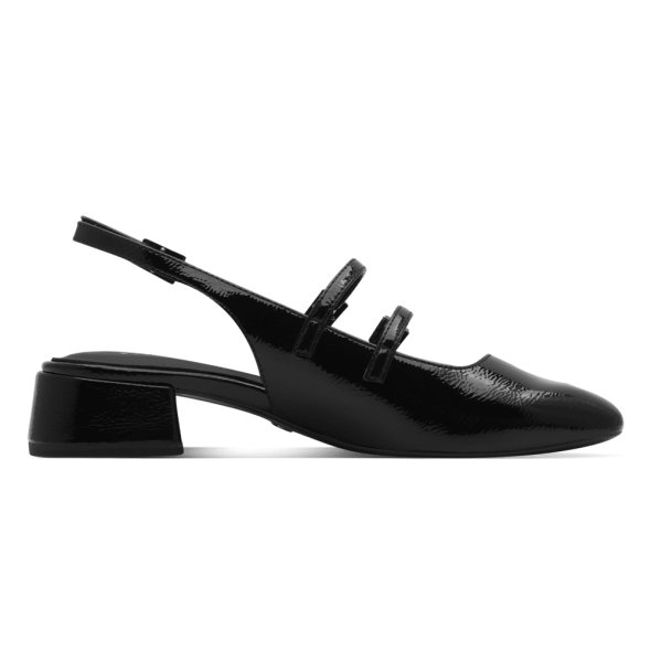 Tamaris Γόβα 1-29510-44 018 Black Patent