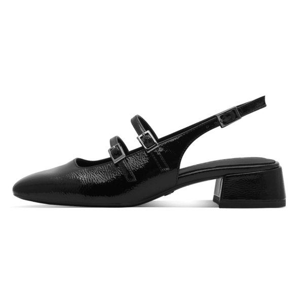 Tamaris Γόβα 1-29510-44 018 Black Patent