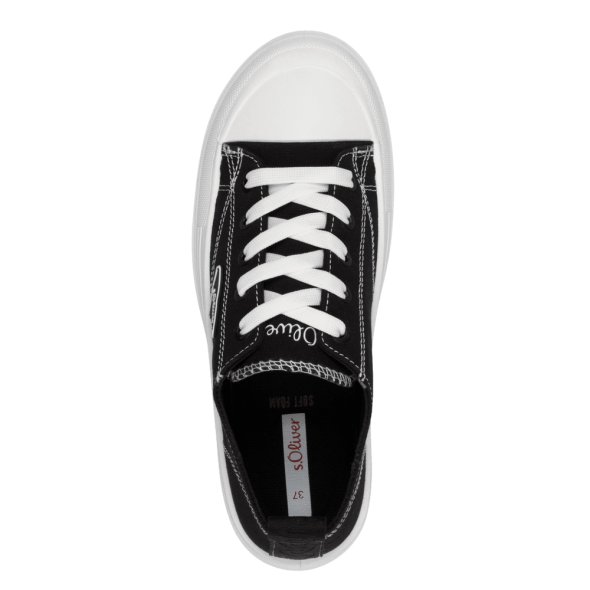 S.Oliver Γυναικείο Sneaker 5-23655-42 001 Μαύρο