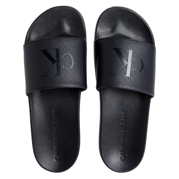 Calvin Klein Slide Aop Print YM0YM01269 0GJ Μαύρο