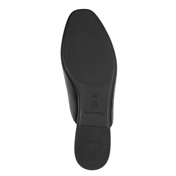 Tamaris Γυναικείο Δερμάτινο Mule 1-27304-44 001 Black